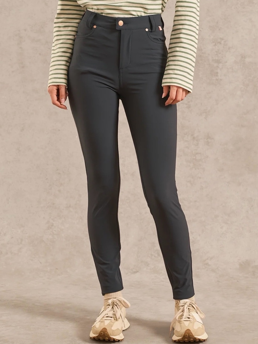 MAX Stretch Thermal Skinny Outdoor Trousers - Graphite size 16